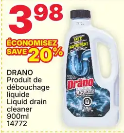 Rossy DRANO Liquid Drain Cleaner offer