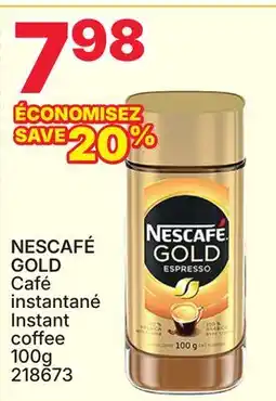 Rossy NESCAFÉ GOLD Instant coffee offer