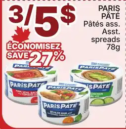 Rossy PARIS PÂTÉ Asst. Spreads offer