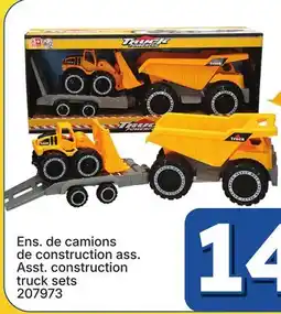 Rossy Asst. construction truck sets offer