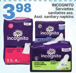 Rossy INCOGNITO Asst. sanitary napkins offer