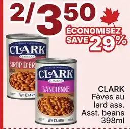 Rossy CLARK Fèves au lard ass offer