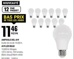 BMR AMPOULE DEL A19 offer