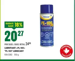 BMR LUBRIFIANT  PL-100  offer