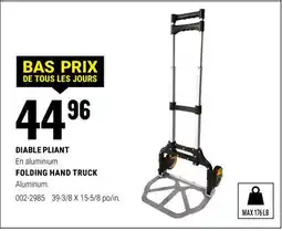 BMR DIABLE PLIANT offer