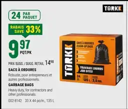 BMR SACS À ORDURES offer