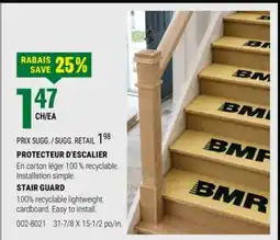 BMR PROTECTEUR D'ESCALIER offer
