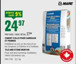 BMR CIMENT-COLLE POUR CARREAUX ET PIERRES offer