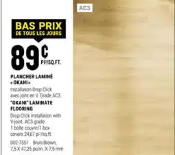 BMR PLANCHER LAMINÉ OKANI offer