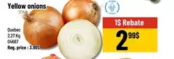 Mayrand Yellow onions offer