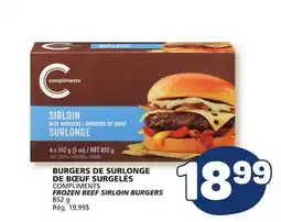 Marché Bonichoix FROZEN BEEF SIRLOIN BURGERS offer