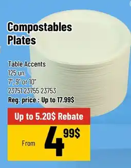 Mayrand Compostable Plates offer