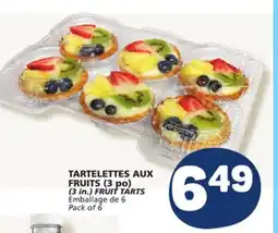 Marché Bonichoix (3 in.) FRUIT TARTS offer