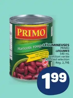Marché Bonichoix PRIMO LEGUMES offer