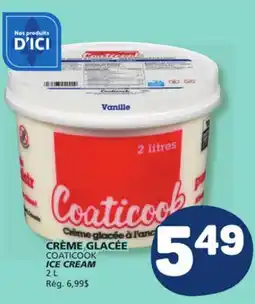 Marché Bonichoix COATICOOK ICE CREAM offer