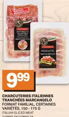 L'Intermarché CHARCUTERIES ITALIENNES TRANCHÉES | ITALIAN SLICED MEAT offer