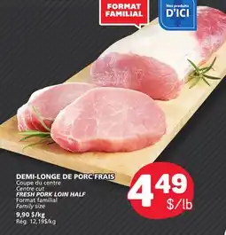 Marché Bonichoix FRESH PORK LOIN HALF offer