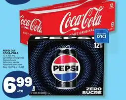 Marché Bonichoix PEPSI OR COCA-COLA offer