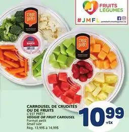 Marché Bonichoix C'EST PRÊT! VEGGIE OR FRUIT CAROUSEL offer