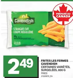 L'Intermarché FRITES LES FERMES CAVENDISH offer