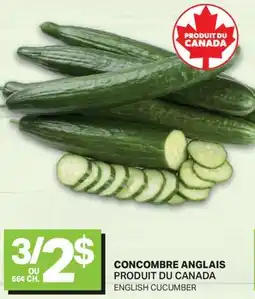 L'Intermarché CONCOMBRE ANGLAIS | ENGLISH CUCUMBER offer