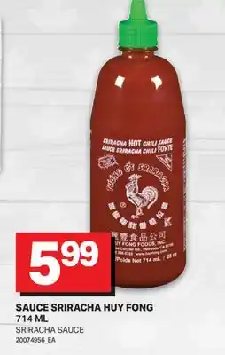 L'Intermarché SAUCE SRIRACHA | SRIRACHA SAUCE offer