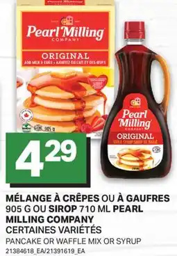 L'Intermarché MÉLANGE À CRÊPES OU À GAUFRES 905 G OU SIROP 710 ML | PANCAKE OR WAFFLE MIX OR SYRUP offer