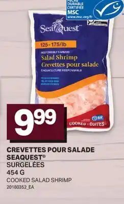 L'Intermarché CREVETTES POUR SALADE | COOKED SALAD SHRIMP offer