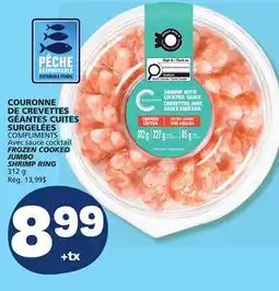 Marché Bonichoix COMPLIMENTS FROZEN COOKED JUMBO SHRIMP RING offer