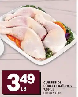 L'Intermarché CUISSES DE POULET FRAÎCHES | CHICKEN LEGS offer