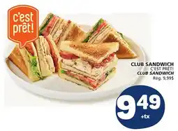Marché Bonichoix C'EST PRÊT! CLUB SANDWICH offer