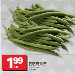 L'Intermarché HARICOTS VERTS | GREEN BEANS offer