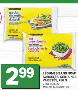 L'Intermarché LÉGUMES SURGELÉS | VEGETABLES offer