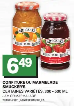 L'Intermarché CONFITURE OU MARMELADE | JAM OR MARMALADE offer