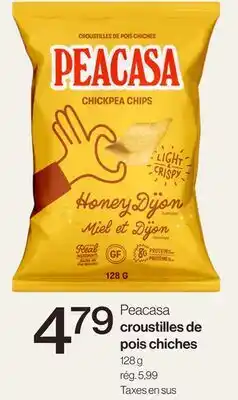Avril Peacasa croustilles de pois chiches offer