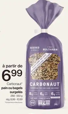 Avril Carbonaut* pain ou bagels surgelés offer