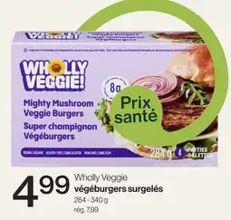 Avril Wholly Veggie végéburgers surgelés offer