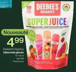 Avril Bâtonnets glacés offer