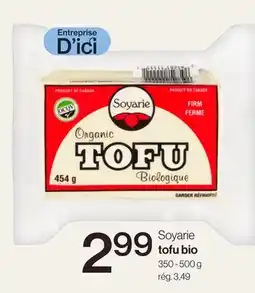 Avril Soyarie tofu bio offer
