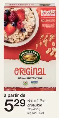 Avril Nature's Path gruau bio offer