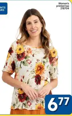 Rossy Women's printed top offer
