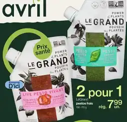 Avril pestos frais offer