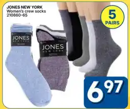 Rossy JONES NEW YORK Women's crew socks offer
