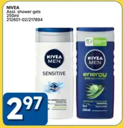 Rossy NIVEA Ass. shower gels offer
