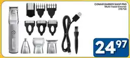 Rossy CONAIR BARBER SHOP PRO Multi-head trimmer offer