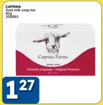 Rossy CAPRINA Goat milk soap bar offer