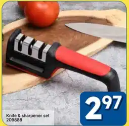 Rossy Knife & sharpener set offer