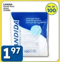Rossy CANDIDA Dental floss sticks offer