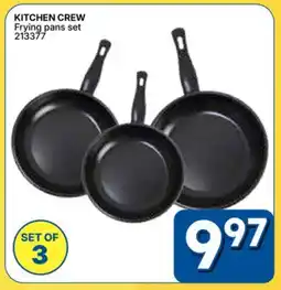 Rossy KITCHEN CREW Frying pans set offer