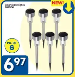 Rossy Solar stake lights offer
